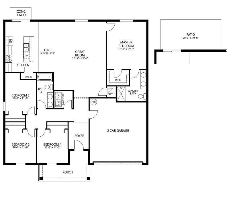 Photo of 332 SW Grimaldo Terrace, Port Saint Lucie, FL 34984 (MLS # F10456715)