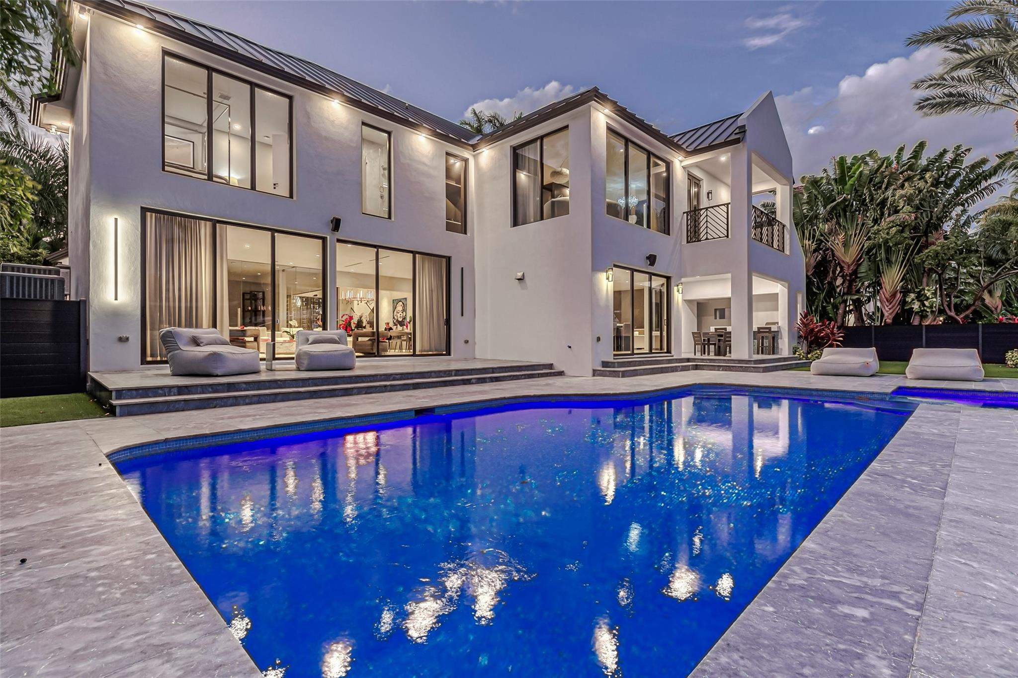 Villa San Marco is a fully remodeled luxury vacation villa on the prestigious San Marco Isle, Las Olas Isles. Featuring 6 elegant en-suite bedrooms, 7 spa-like bathrooms plus a powder room, the home blends sophistication with comfort. Expansive living spaces open to a resort-style pool, spa, summer kitchen, and 100 ft of prime waterfront—perfect for yacht dockage. Designed for both relaxation and entertaining, this waterfront sanctuary offers serene views and seamless indoor-outdoor living. Just moments from Fort Lauderdale Beach, shopping, dining, and nightlife, Villa San Marco delivers luxurious seclusion with effortless convenience. Professionally managed by Luxury Vacation Stays, where every stay sets the standard.