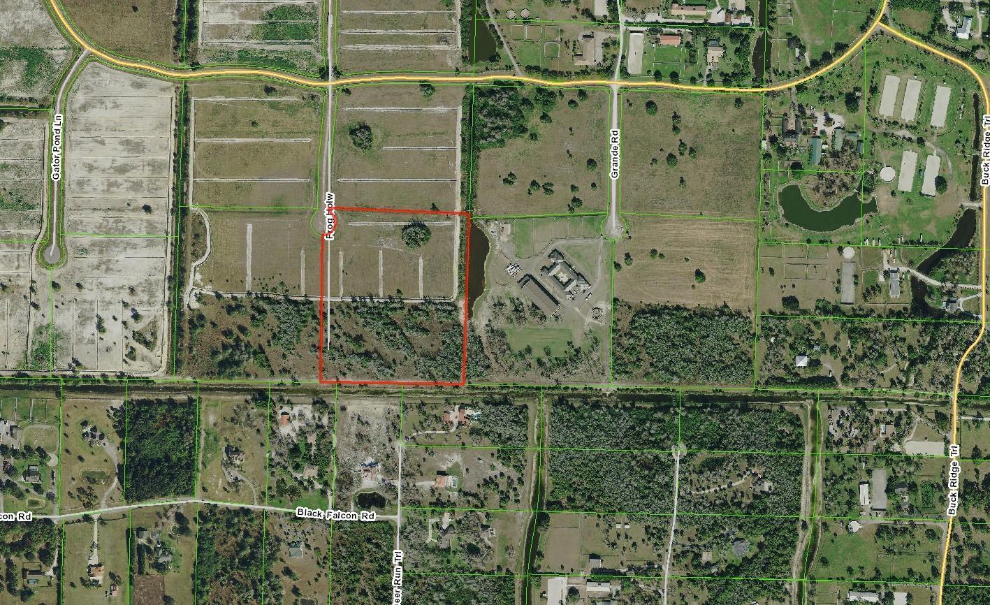 Build your dream equestrian property on this 15 acre lot in a gated community just minutes to all of Wellington's equestrian competition venues. Ability to have covered riding arena.