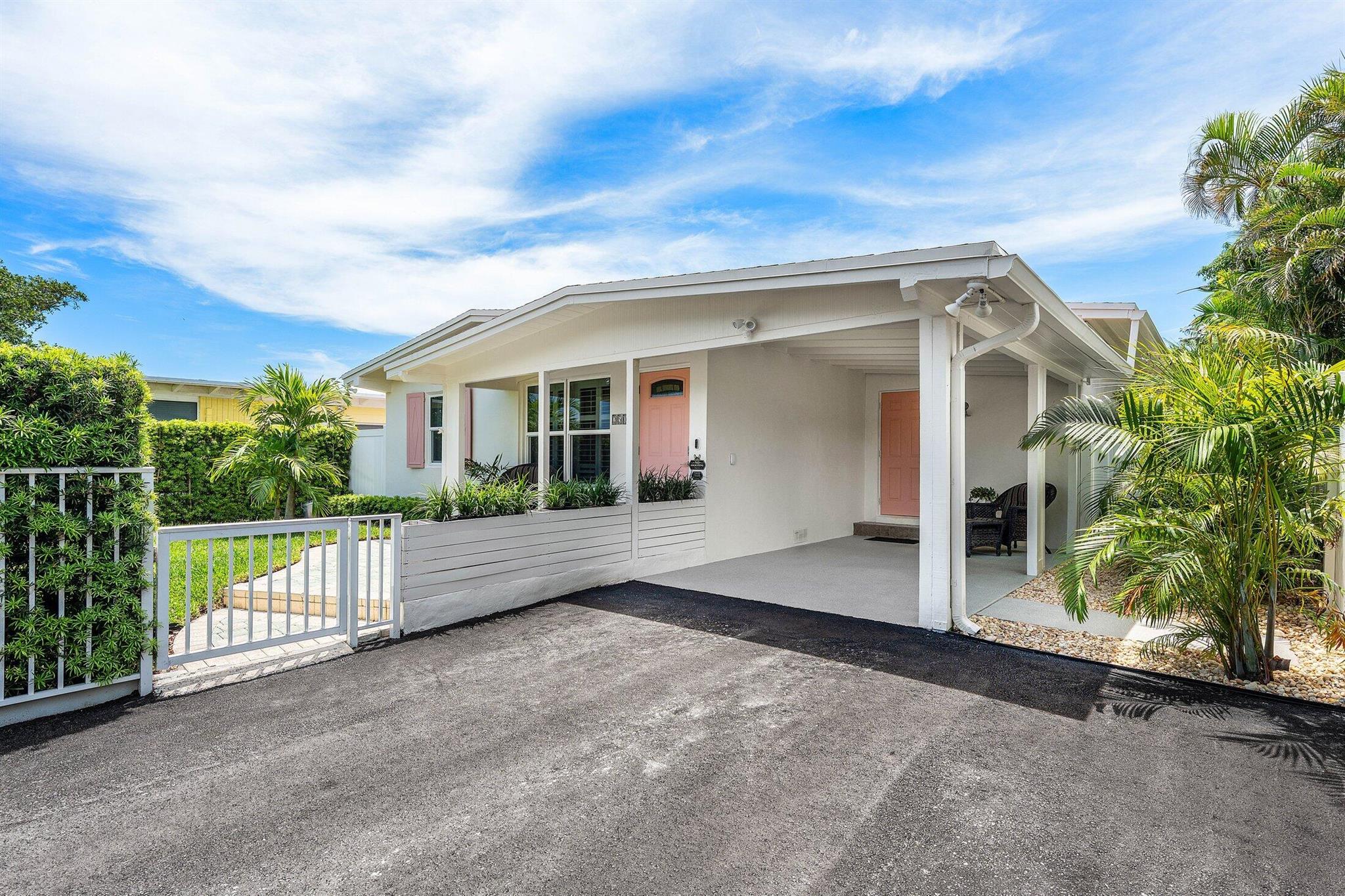 Welcome to your private beach retreat in the heart of sought-after Dell Park, just minutes from the vibrant energy of Downtown Delray and less than a mile to the beach. This charming home blends timeless character with thoughtful modern updates--including a newer roof, full impact windows, and a brand new pool and spa designed for ultimate relaxation.Step inside to a light-filled layout with 3 spacious bedrooms and 2 full bathrooms, offering an expansive footprint ideal for both everyday living and entertaining. The primary suite opens directly to the tranquil pool and patio, creating the perfect indoor-outdoor flow.Out back, you'll find a fully turfed and beautifully landscaped yard--low maintenance, ultra-private, and perfect for lounging or hosting. Another bonus is the fenced in