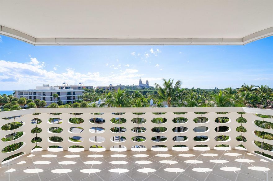 Rarely available high floor south facing 2 Bedroom, 2.5 Bath at the sought after In-Town 130 Sun & Surf. Enjoy expansive views of the Breakers, a slice of ocean to the east, and spectacular sunsets. Newly designed full service building with 24/7 security, valet parking, fitness center, pool, 2 car garage parking and direct beach access! Nearby to upscale shopping, dining, bike trail, cultural activities and The Breakers Resort. Pets permitted.