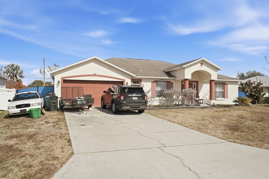 Move-In Ready 4BR/3BA Home with NEW Roof Coming Soon! Welcome to this spacious 2007-built home offering nearly 2,300 sq ft of living space in a desirable Port St. Lucie location. Featuring 4 bedrooms and 3 full bathrooms, this home provides a functional layout perfect for families, guests, or multi-generational living. Enjoy peace of mind with a brand-new roof scheduled for installation, plus great condition throughout the interior. The open and airy floor plan offers generous living and dining areas, a well-sized kitchen with ample cabinetry, and comfortable bedrooms with plenty of natural light. The primary suite features a private bath and ample closet space, while the additional bedrooms are well-proportioned and versatile. With a 2-car garage and spacious driveway, there’s plenty of room for parking and storage. Conveniently located near schools, shopping, dining, and major roadways. This home is truly move-in ready and priced to sell — schedule your showing toda
