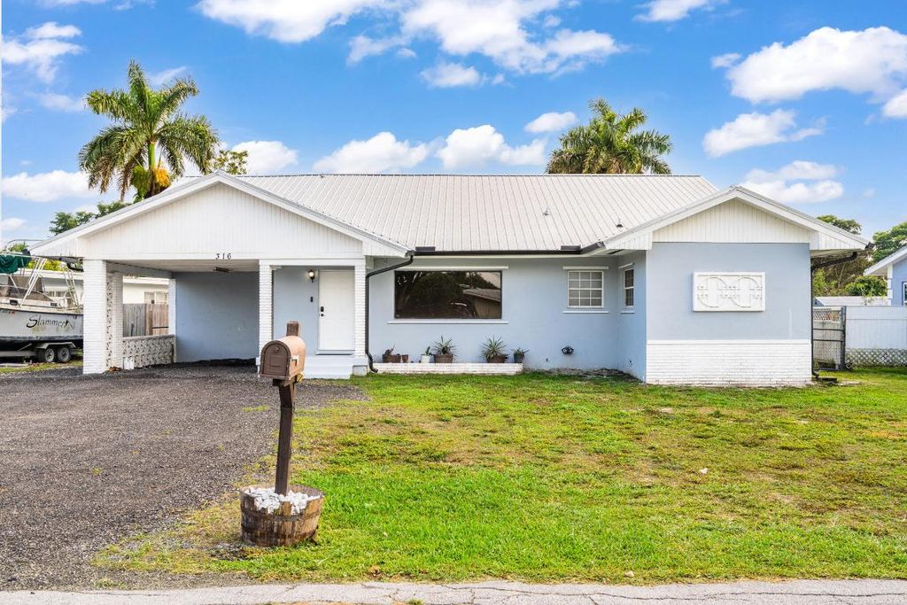 Photo of 316 NW Avenue Ave E, Belle Glade, FL 33430 (MLS # R11146576)