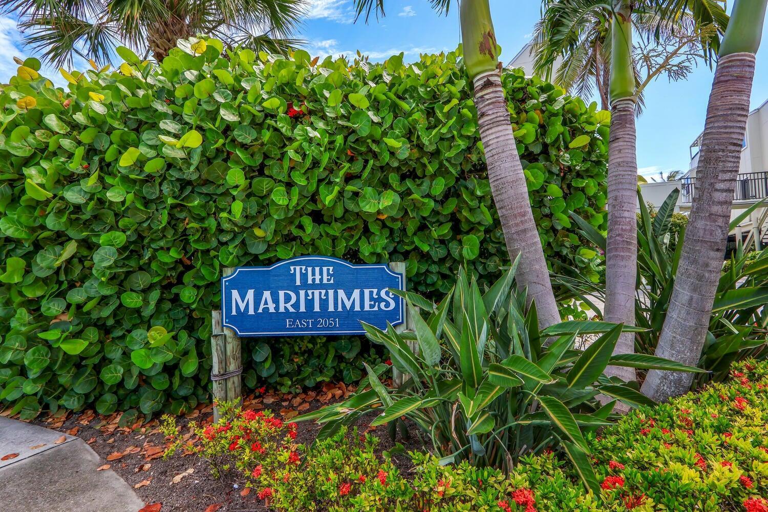 Photos coming soon!Rare opportunity to own at the oceanside at Maritimes!!! Enjoy direct oceanfront views from one of the largest condos on the island. Luxury vinyl plank flooring throughout, tastefully updated, impact windows and doors, pet friendly condo in the highly desirable Martin County side of Hutchinson Island. Close to shopping and great restaurants. Enjoy the pool on the east side while listening to the ocean waves and on the west side while looking out at the intercostal. Clubhouse with fitness center, kayak and paddleboard storage, locked storage rooms for beach supplies and bikes, tennis/pickleball courts, gas grills in common areas. Come live where others vacation!