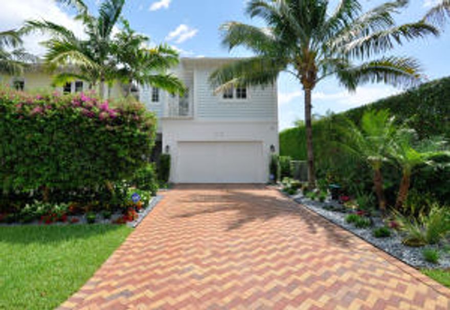 One block to the Beach!!! This Gorgeous British West Indies inspired Townhome offers Custom Kitchen, Beautiful Wood floors, All Bedrooms Ensuite , High Ceilings, Office, Fabulous Master suite, his and her walk in closets, Impact windows and doors and a great Tropical Private Pool/Patio!!!