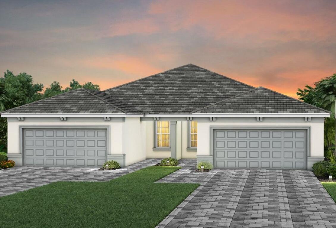 NEW CONSTRUCTION: Welcome to DiVosta's Newest Signature community in Vero Beach. Whether this is a winter getaway or your permanent address, the Colton villa plan offers split bedroom living and open concept. The home has been adorned with thoughtfully selected, on-trend design finishes including wood look tiles flowing seamlessly through every room. Enjoy the private Southern view from your screened in lanai.