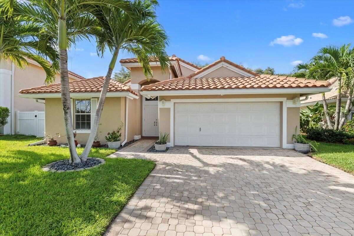 Fresh, bright, and move-in ready in a gated community--just minutes from A-rated Citrus Cove Elementary. Thoughtful 2007 remodel features a chef's kitchen with stainless steel appliances, granite counters, and solid wood cabinetry. Spacious living/dining/family rooms with vaulted ceilings. 3 bedrooms with a bonus 4th room / den. Diagonal 20x20 tile flooring in main areas; laminate in the primary and 2nd bedroom for comfort. Primary suite offers a large walk-in closet and a spa tub/shower combo. Additional perks: hurricane shutters throughout and central A/C. Convenient location near shopping, dining, parks, and commuter routes. Well-kept home in a quiet, secure setting--easy to love and easy to live in.