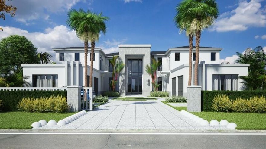 NEW CONSTRUCTION! TO BE COMPLETED EARLY 2023! Luxury at its finest, this beautiful home will be complete with nothing but the best!! Custom imported Kitchen with Bluestar ovens and gas cooktop, Italian Quartize countertops, Thermador refrigerator and freezers. Prep kitchen with Gaggenau refrigerator. For the wine lovers, there is the option of a 2000 bottle wine wall w/floor to ceiling glass,  custom elevator, a spectacular clubroom great for entertaining.  Fabulous Primary suite offers 2 separate baths with custom cabinets and tops. Tiling throughout the home is 48x48 Italian Porcelain tile.  Pool and Spa with great outdoor kitchen to enjoy Florida living.  Dock can accommodate for a large boat.