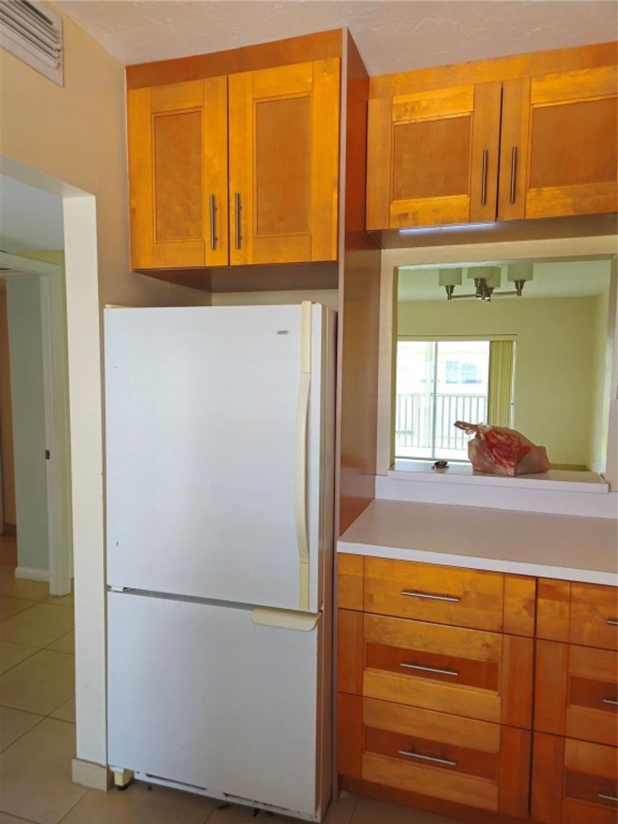 Walk into this beautiful, updated 2 bedroom/2 bath condo! The kitchen has floor-to-ceiling cabinetry, with plenty of storage space and white appliances to brighten it up. With an open floor plan for the living room and dining area. The second bedroom to the left has 2 nice size windows for a bright and airy feeling, along with a nice size closet. The first bath has a walk-in shower, new vanity and plenty of storage in the hallway. The master bedroom has two nice size windows and a great walk-in closet. The master bath has a tub, new vanity and plenty of sunshine. Nice screened in patio off the living area. Community offers 2 pools, billiard, library, card room, auditorium, gym, on-site PM. No pet policy, 675 credit score, 35k income, 55+, 30-day approval. Common laundry FINANCING AVALIABLE Lockbox code 0419