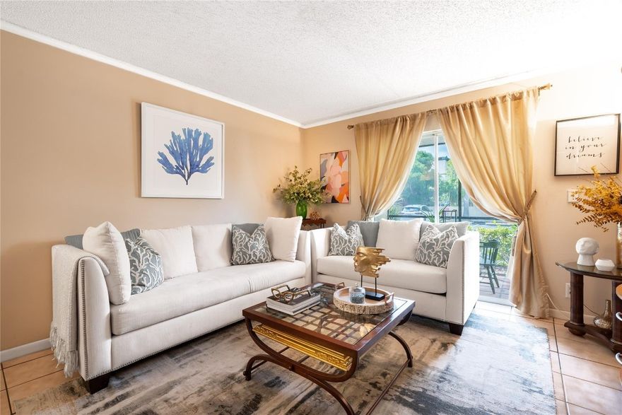 This adorable 1/1 boasts large rooms, open kitchen with tile floors throughout living and kitchen, walk-in closet and additional storage outside the unit off screened patio. Beautiful community boasts a full array of amenities including: Sparkling Pool, tennis, shuffleboard, clubhouse, BBQ, and more.  Perfect for relaxing or entertaining. Prime Pompano Beach Location, just minutes from the sand. Enjoy the convenience of being close to world-class shopping, dining, and entertainment at popular Pompano Beach. Barcelona Condos has passed all inspections; SIRS Certification is complete. All current assessments are paid in full. Please note HOA is fully reserved.