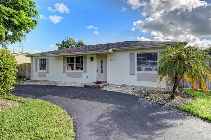 Beautiful 3 Bed, 2 Bath, 2 Home in one of the most desirable communities in Boca Raton. Kitchen granite countertops, new stainless steel appliances.  tile and wood floors, large fenced backyard.  
A+ rated schools, close to main roads and stores. 10 miles from the Beach.
Freshly Painted. Move in ready, super clean, well maintained home!