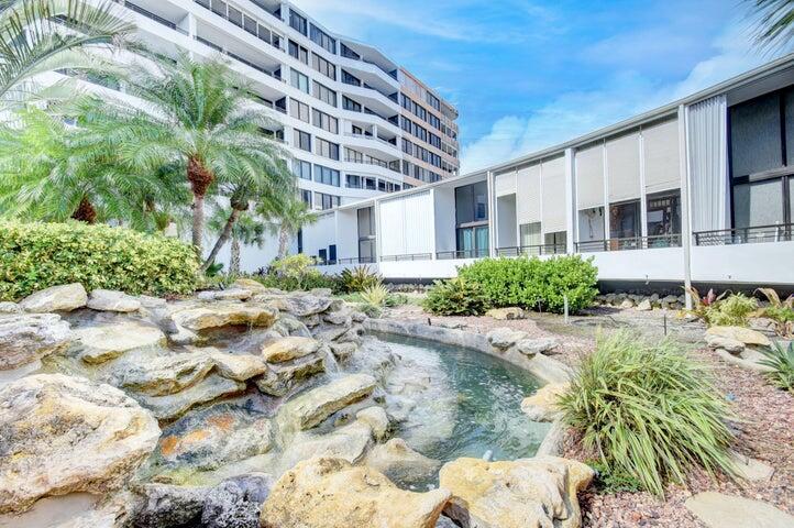 NOW IS THE TIME TO BUY. UNIT ACROSS STREET FROM BEAUTIFUL BEACH. WALKING DISTANCE TO SHOPS, HOTEL EAU, RESTAURANTS. FULL AMENITY BLDG 2 POOLS, EXER ROOM, LOOKOUT DECK, 24 HR DOOR PERSON. NEWER W/D, HOT WATER HTR. REMODELED FULL WALKIN SHOWER ON FIRST LEVEL, NEWER VANITY. UNIT NEEDS YOUR VISION TO MAKE IT FABULOUS. CALL LISTING AGENT