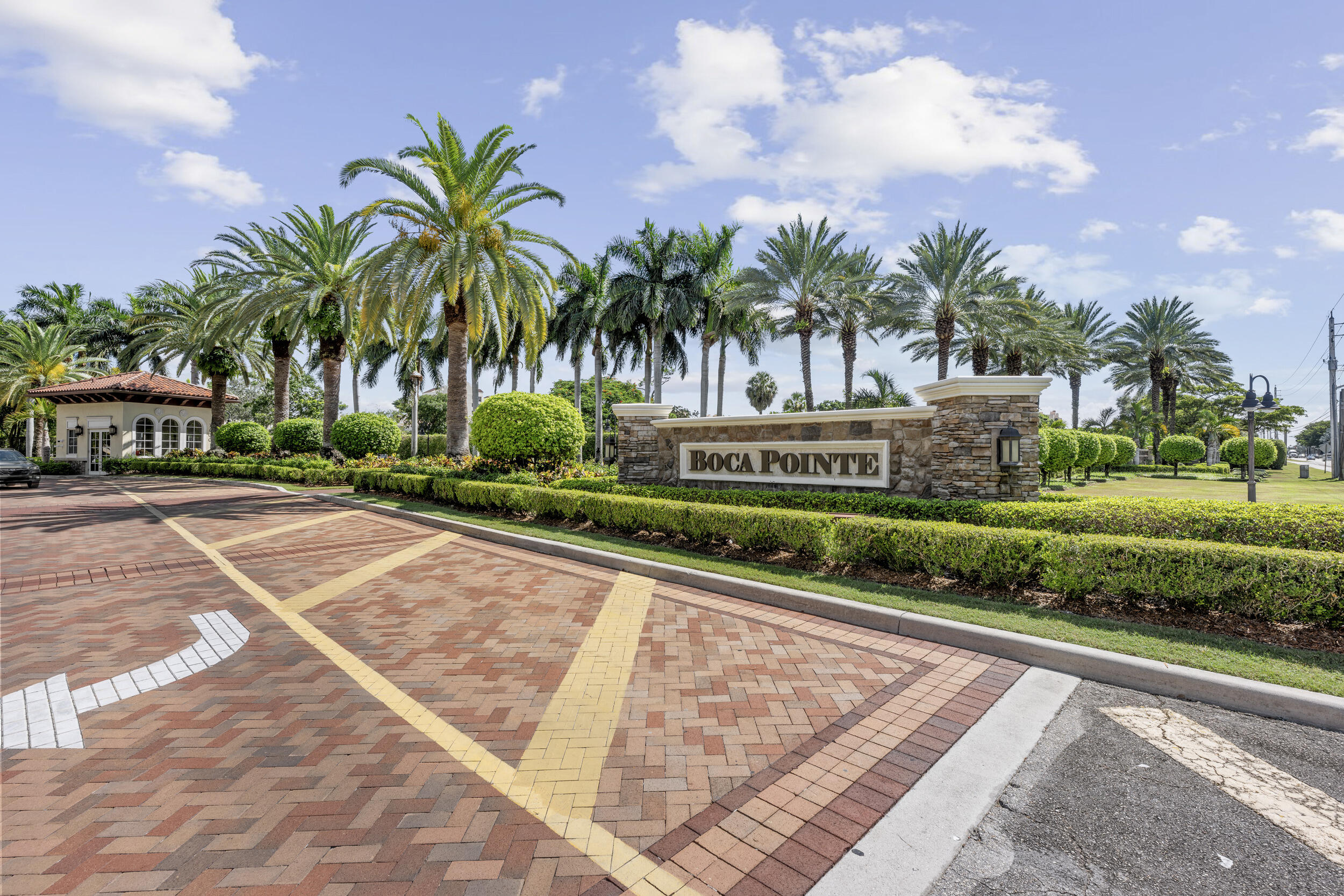 Stunning 6th-floor 3BR/2BA condo in the coveted Regency at Boca Pointe with an expanded floor plan and porcelain flooring throughout. The 2024 fully remodeled kitchen features quartz countertops and top-of-the-line appliances. Enjoy a bright, open layout with breathtaking golf and water views, updated baths, and French oak bedroom floors. Additional highlights include impact windows, built-in closets, in-unit water filtration, extra storage, and a covered parking space. Boca Pointe offers a resort-style pool and clubhouse with no membership required. Only 2 units per floor--a rare find and move-in ready!