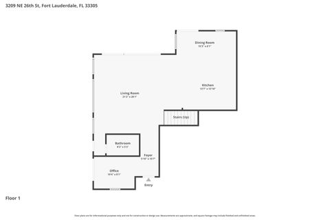 Tiny photo for 3209 NE 26th Street, Fort Lauderdale, FL 33305 (MLS # B26044582)