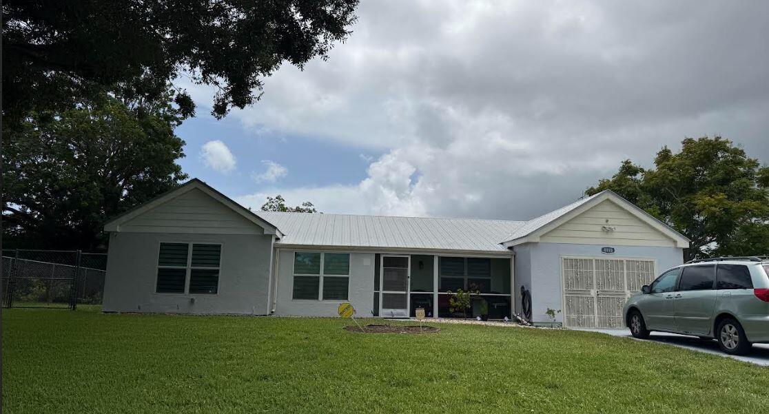 Beautiful 3-bedroom, 3-bath pool home featuring an additional office/den space. The interior and exterior freshly painted. This well-maintained property offers spacious living and a versatile layout. Room sizes are approximate. Lot size 90x125