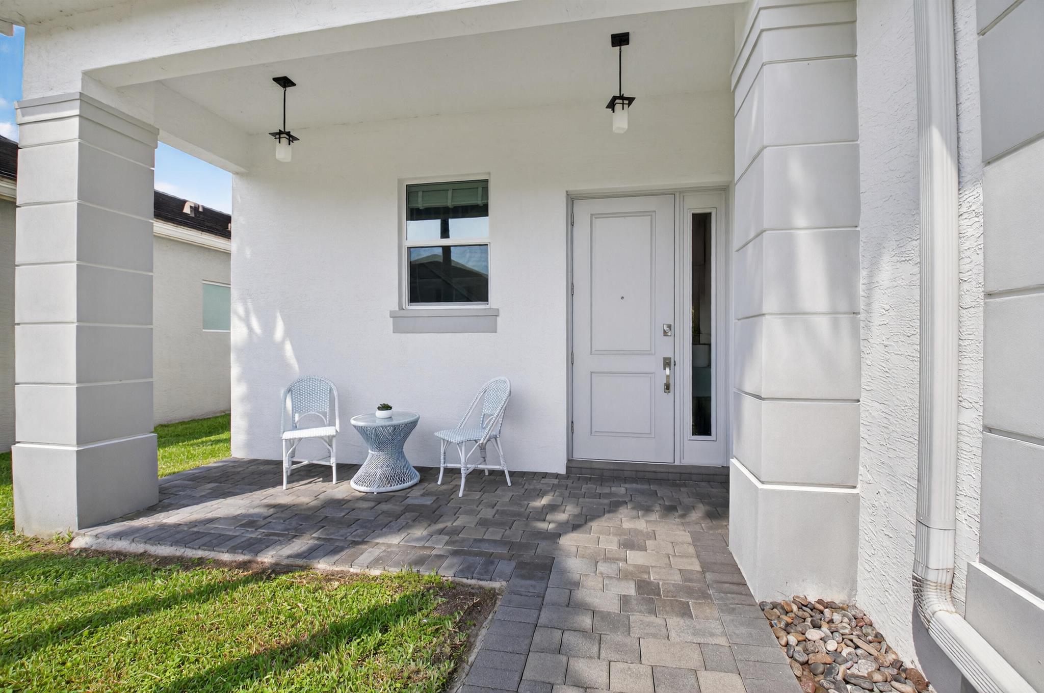 Join us 9/16 for this home launch & buying opportunity. This 4 bed, better than new house w/breathtaking sunset views, heated pool, & marble summer kitchen. Boca Raton Schools. Designed with a guest room on the first floor, luxury porcelain floors, & Serena & Lily styled interiors. The gourmet kitchen features quartz counters, italian venetian glass backsplash, pendant lighting. The primary suite with built-out california closets, bath room w/quartz counters, ceiling-height mirrors, and frameless glass shower, Vanity seating area, Additional upgrades include impact windows/doors, motorized patio screens, & custom built-ins. Dakota's gated community offers resort living with clubhouse, fitness, tennis, pickleball, indoor basketball, pool, and playground. Low HOA, Make this your Destiny.