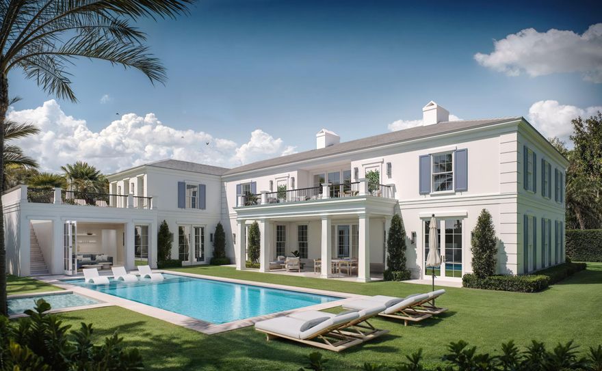 A prestigious in-town opportunity on Palm Beach Island, this new construction estate is perfectly positioned on the corner of Barton Avenue and Cocoanut Row. The home is designed by New York's Workshop/APD, with the finest attention to architectural details, and is being built by Brennan Construction. 

Situated ideally on an elevated lot, this gated residence delivers exceptional privacy alongside a true resort lifestyle - all just steps from The Royal, The Breakers, the Lake Trail and the Atlantic Ocean. While the property is in the heart of Town, the landscape design and thoughtful exterior layout ensure the feeling of a calm oasis, especially within the large pool area and lawn. Offering 8,000 + total square feet of luxury living inclusive of six bedrooms, seven bathrooms and two powder rooms, the floor plan is ideal for both entertaining and everyday living, with seamless indoor-outdoor flow, exquisite craftsmanship, and high-end finishes throughout. Features like the full Lutron automation control system for lighting, motorized shades, solid mahogany Hartman doors and windows, and Wolf and Sub-Zero appliances in the chef's kitchen distinguish the compound.

The main floor features a VIP guest suite, a cabana/guest wing overlooking the luscious landscape, and a private office.

Upstairs, the home boasts a large primary suite with an oversized terrace overlooking the pool with dual baths and dressing rooms, all designed with timeless style. The second floor accommodates three well-designed ensuite bedrooms, a full morning bar, secondary laundry room, and ample storage. There is also a rare nearly 1k SF rooftop terrace, accessible from both the main and the second floors, which can be used for entertainment, lounging, dining, exercise, and spa space.

With an anticipated completion in Q4 of 2026, this is a rare opportunity to secure a new, bespoke Palm Beach dream home in one of the island's most coveted locations.

DISCLAIMER: Information published or otherwise provided by the listing company and its representatives including but not limited to prices, measurements, square footages, lot sizes, calculations, statistics, and videos are deemed reliable but are not guaranteed and are subject to errors, omissions or changes without notice. All such information should be independently verified by any prospective purchaser or seller. Parties should perform their own due diligence to verify such information prior to a sale or listing. Listing company expressly disclaims any warranty or representation regarding such information. Prices published are either list price, sold price, and/or last asking price. The listing company participates in the Multiple Listing Service and IDX. The properties published as listed and sold are not necessarily exclusive to listing company and may be listed or have sold with other members of the Multiple Listing Service. Transactions where listing company represented both buyers and sellers are calculated as two sales. "No payments made until title passes" Some affiliations may not be applicable to certain geographic areas. If your property is currently listed with another broker, please disregard any solicitation for services. Information published or otherwise provided by seller, listing company or its representatives is deemed reliable but are not guaranteed and subject to errors, omissions, or changes without notice. Buyer pays title insurance, Florida documentary stamps, and all other closing costs. Taxes are based on vacant land only and subject to change. Copyright 2026 by the listing company. All Rights Reserved.