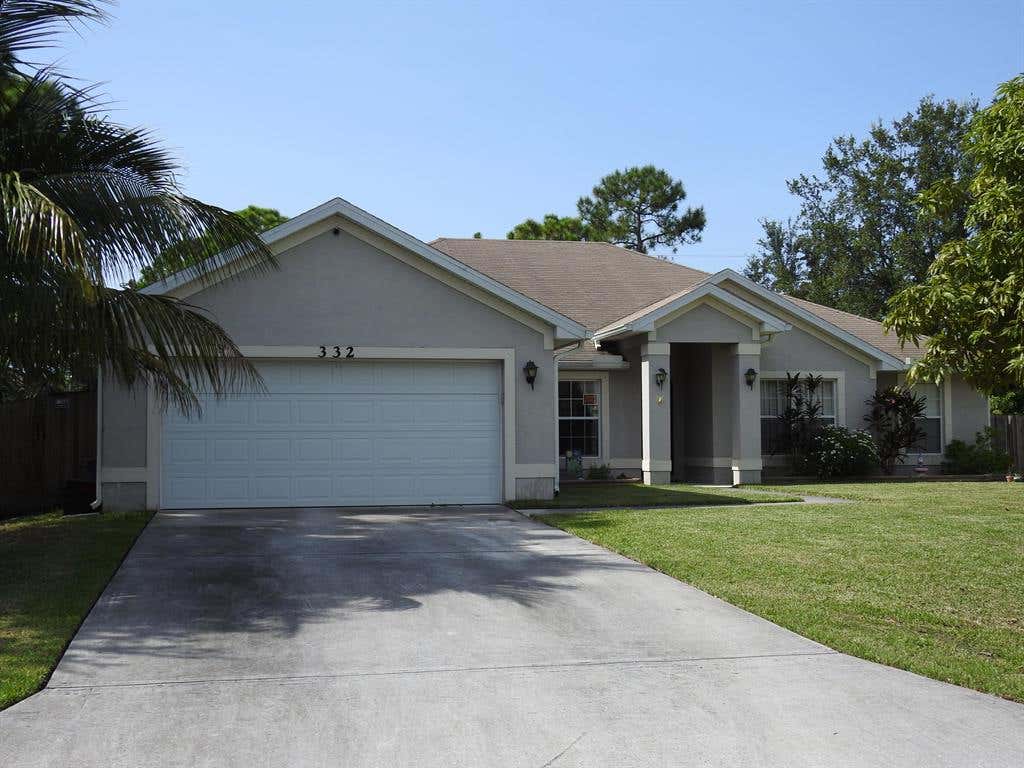 Photo of 332 SW Todd Avenue, Port Saint Lucie, FL 34983 (MLS # R10740659)