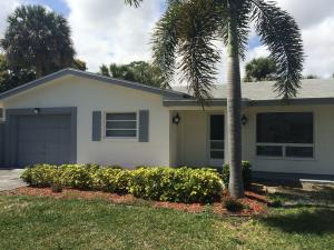 Beautiful two bedroom/two bath ready for you to move in. Bathrooms have been completely remodeled. Brand new washer/dryer. New a/c ductwork. You have the best of updated and vintage in this beautiful home. Just a mile south of all that Boca Raton has to offer at Town Center...you can walk or ride your bike to specialty shops or restaurants! All tucked into a cozy, established neighborhood.