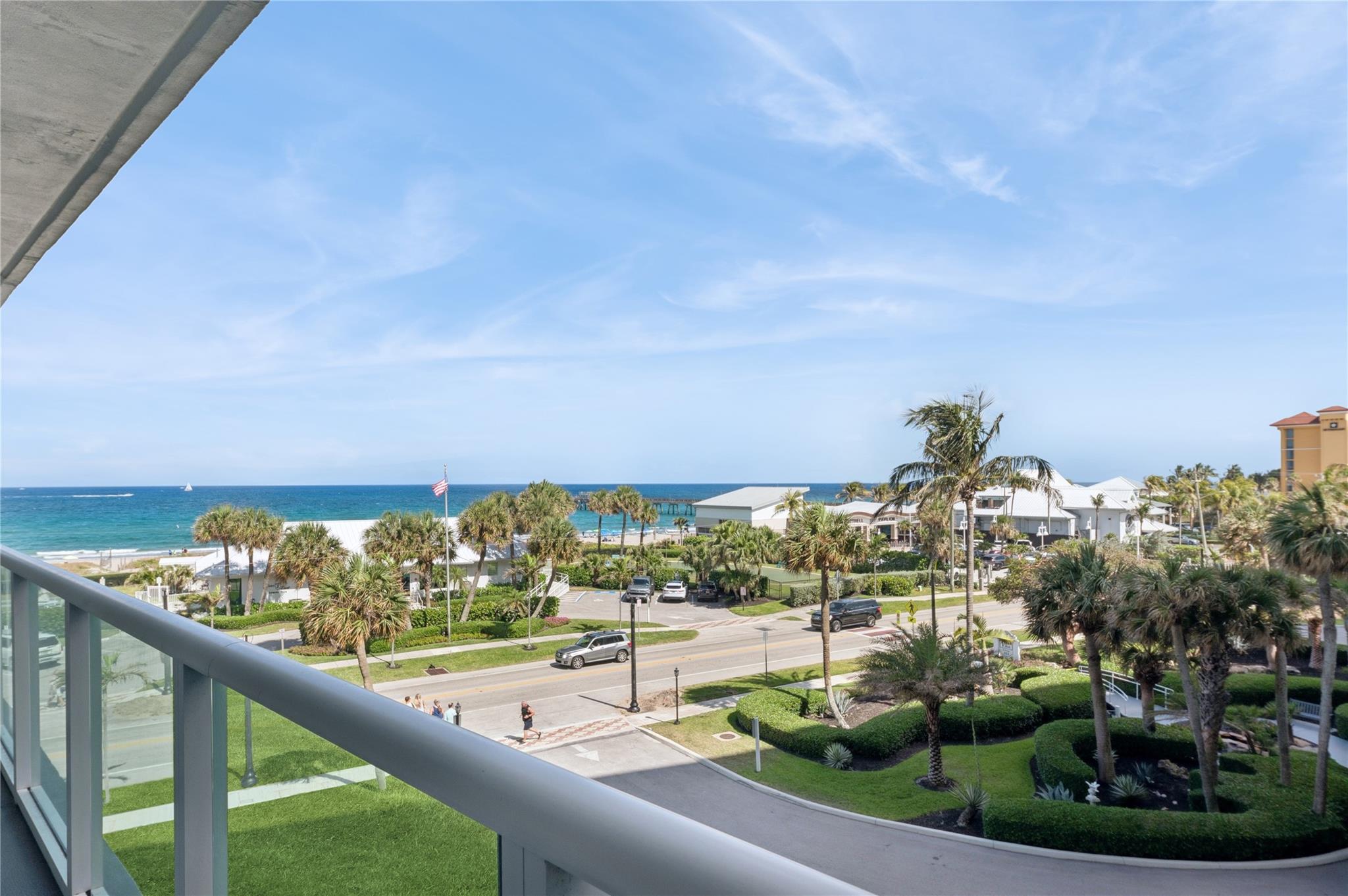 COME TO PARADISE and enjoy Florida living at its finest! This stunning oceanfront condo in the coveted Crown of Deerfield Beach offers breathtaking, amazing views of the Atlantic Ocean. Wake up to sunrise over the water from your private balcony and fall asleep to the soothing sound of the waves. Featuring two bedrooms and two bathrooms, new white kitchen, newer stainless steel appliances new laundry with full size washer and dryer, a year old AC and water heater, this unit boasts an open-concept layout, updated finishes, and plenty of natural light. Just steps from the beach, dining, and entertainment, this is coastal living made easy. Whether you’re looking for a year-round residence, this is the one you’ve been waiting for!