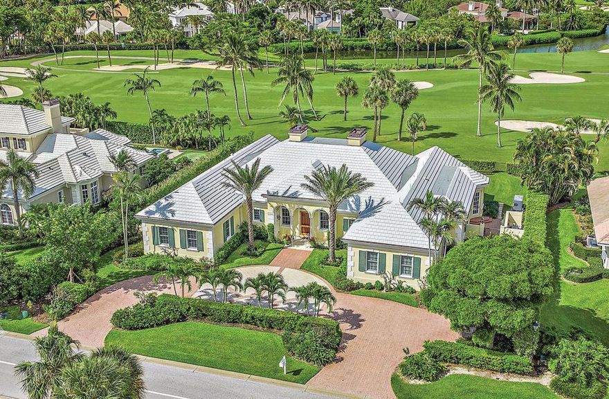 Lost Tree Village golf course living at its finest! Located right on the 3rd hole, this home boasts 3 bedrooms, a cozy library, 3 full baths, and a powder room. As you enter, a formal sitting area welcomes you with direct views of the golf course. The screened-in back porch provides excellent outdoor dining and living areas and direct access to the large pool, spa, and sunning deck. Relax in the spacious private master suite featuring high ceilings and a den, while the guest wing includes an additional sitting room for extra space. This residence is perfect for any golf enthusiast!