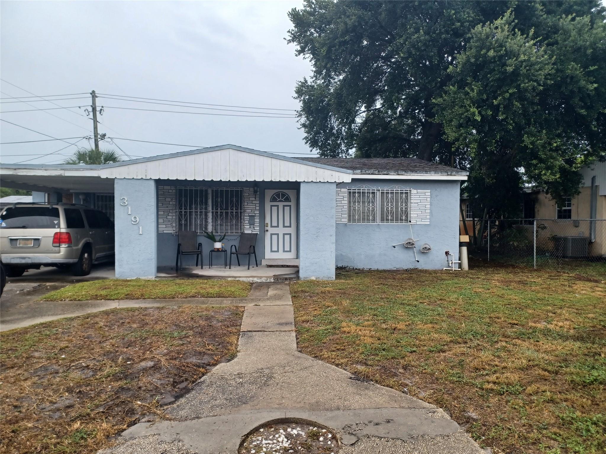 Welcome to this spacious home offering over 2,000 square feet of living space in central Fort Lauderdale. This home features a separate living area and family room for entertaining. The floor plan includes an old fashion bar space for hosting guests. The primary bedroom room is large and has space for bed and sofa. This home is situated close to downtown, shopping and 20 minutes from the beach. Please note this home has a lot of potential and requires roof repairs and updates. Bring your buyers to customize and update the home to their specifications.