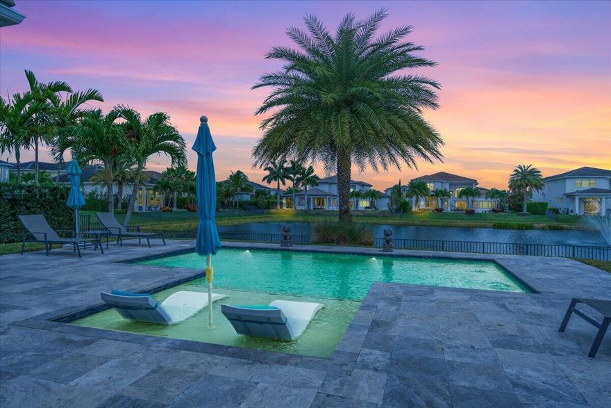 Luxury Living in Boca Raton's Prestigious Royal Palm Polo Community.A stunning single-family home nestled in the heart of Boca Raton's exclusive Royal Palm Polo neighborhood. Built in 2017, this 4-bedroom, 3.5-bathroom residence offers sophisticated living space. Step inside to discover elegant finishes, high ceilings, and an open-concept layout designed for modern living.The chef's kitchen boasts top-of-the-line appliances, Wolf, Sub-Zero. Custom cabinetry, and a spacious island, perfect for entertaining. The primary suite is a true retreat, featuring a spa-like bathroom, walk-in closets, and serene views of the lush surrounding