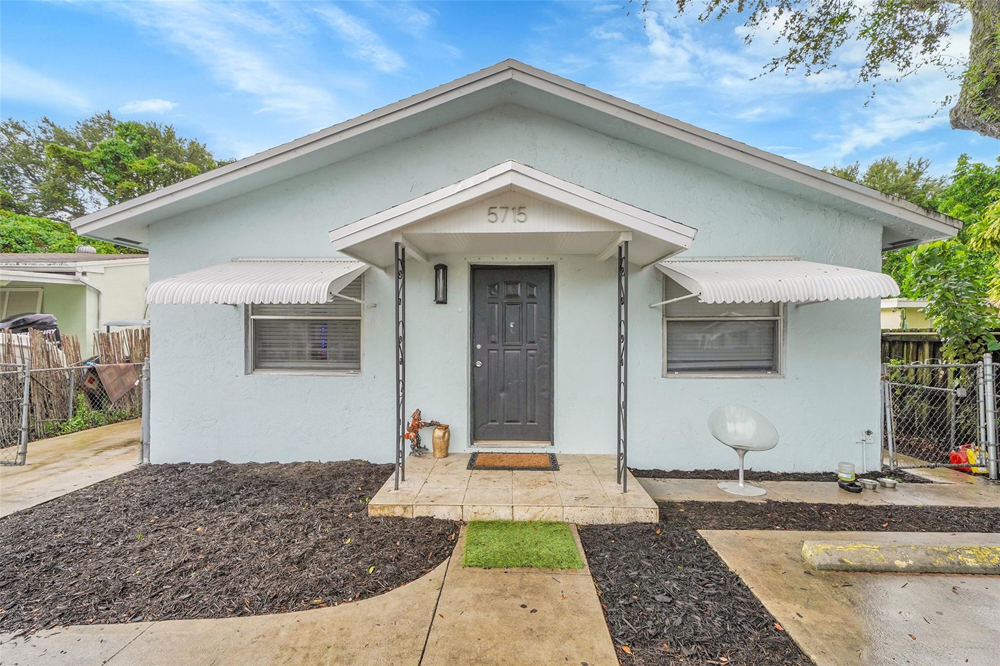 Exceptional opportunity in Hollywood! This renovated 2BR/2BA single-family home includes an independent 1BR/1BA apartment, offering versatility for rental income, multigenerational living, or a private guest suite. Both residences feature private entrances, washer/dryer hookups, and parking for up to four vehicles. A spacious backyard with a storage shed adds outdoor enjoyment and practicality. Conveniently located near shopping, dining, and major thoroughfares, the property delivers comfort, convenience, and strong income potential—currently generating $2,400/month in the main home (lease through March 2026) and $1,500/month in the apartment (month-to-month). This home provides an excellent opportunity for investors or homeowners seeking additional cash flow in a prime Hollywood location