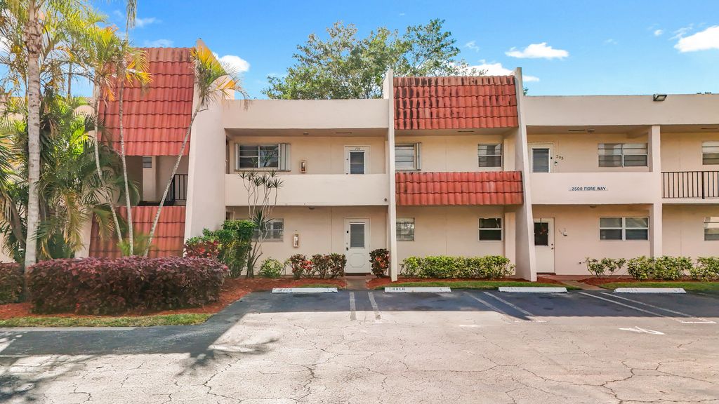 Photo of 2500 Fiore Way #102-C, Delray Beach, FL 33445 (MLS # R11140594)