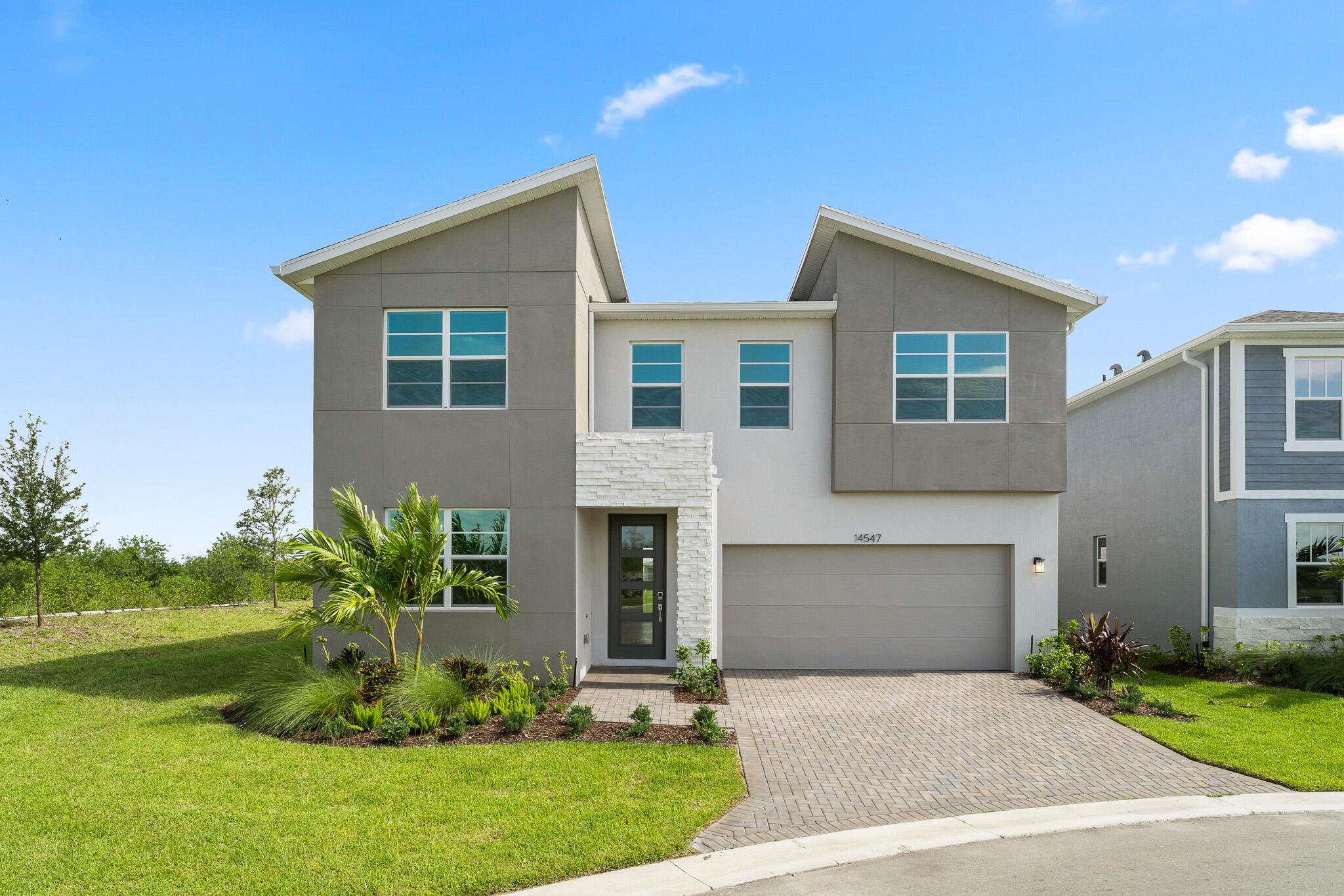The Shenandoah is a 2,582 sq. ft. 2-story home that offers 4 bedrooms, 2.5 baths and a 2-car garage. The first floor of this home features a welcoming foyer with a beautiful flex room that can be used as a game room, office or play room along with a convenient powder bath. The kitchen is open to the Great Room and dining room, and the covered lanai extends the living outdoors. The second floor features 3 secondary bedrooms that share a full bath with double sinks, along with the convenience of the laundry room. The owner's suite is a relaxing retreat with a private bath and a walk-in closet.
