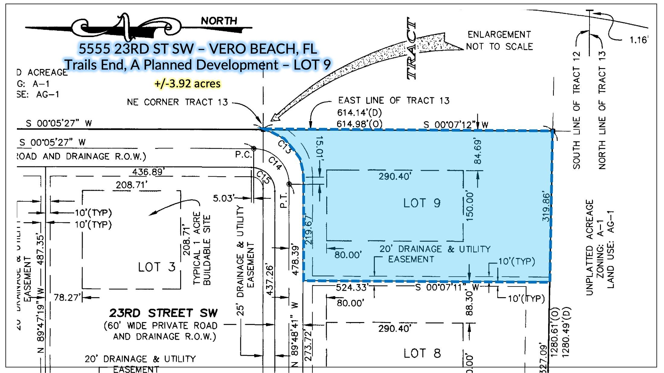 TRAILS END SUB - Land