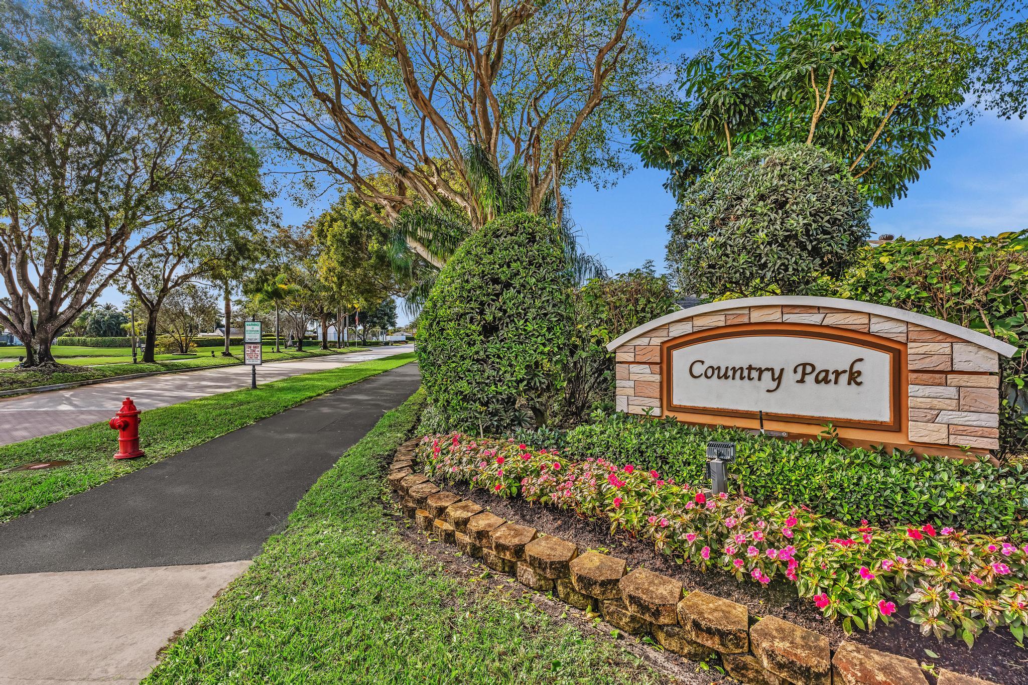 COUNTRY PARK AT BOCA RATON I - Residential Lease