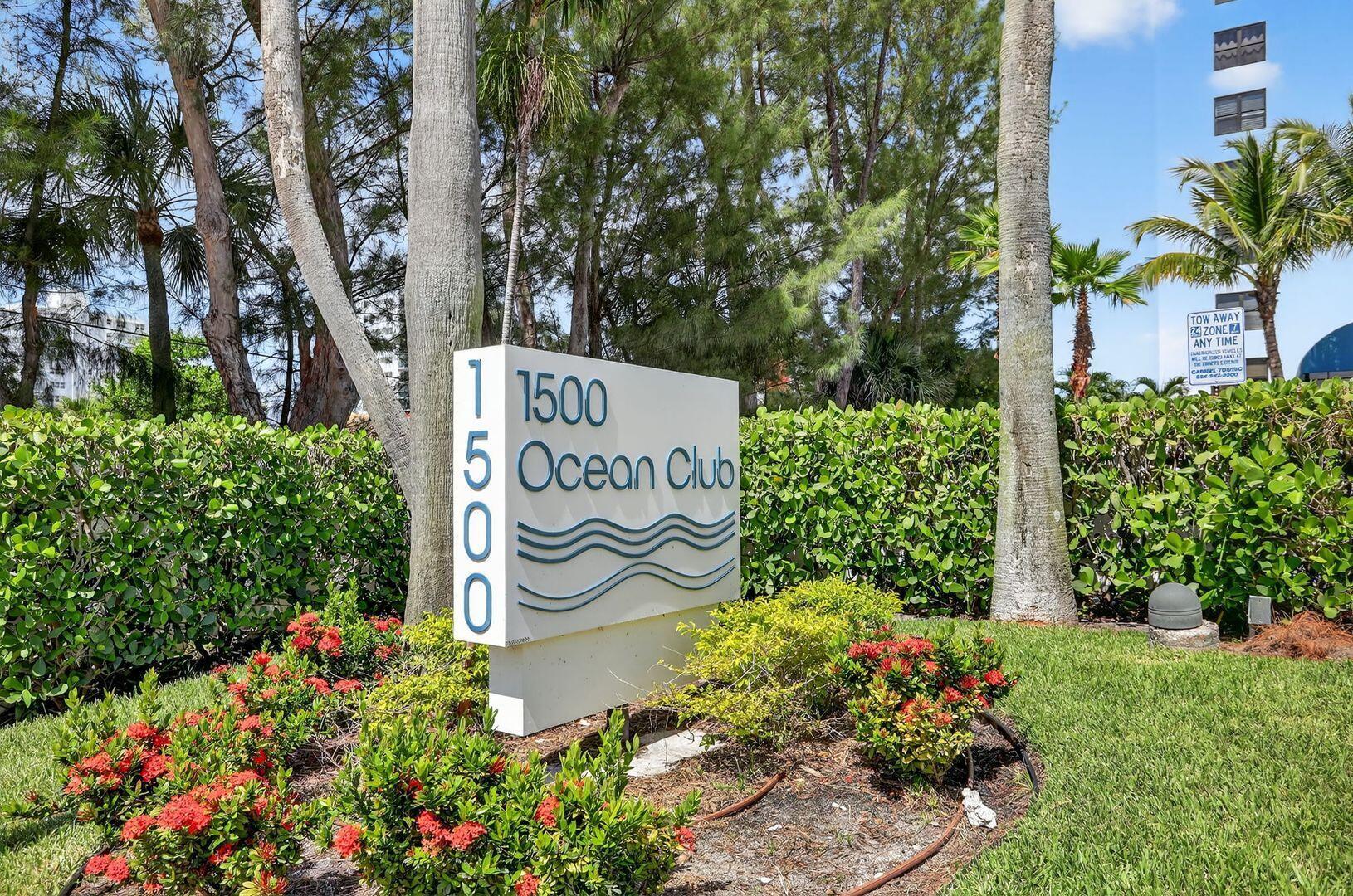 Large 2 Bedroom 2 Bathroom, Condo with great ocean views on the sand in Pompano Beach!The 1500 Ocean Club condominium is a 10-story oceanfront boutique building located directly on Pompano Beach, offering immediate access to the sand. This large condo boasts great ocean views and features a remodeled kitchen with granite countertops and stainless-steel appliances.For your peace of mind, the unit is equipped with complete hurricane impact windows and doors. The bedrooms are spacious and comfortable, and both bathrooms include granite countertops. Enjoy the ocean breeze from two balconies, one facing north and one south. A washer and dryer are conveniently located within the unit, and the A/C unit is recent.