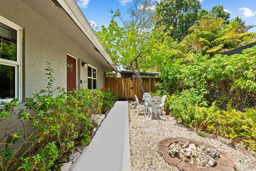 Welcome to this immaculately kept and charming duplex unit on a quiet tree lined street in Croissant Park. Pride of ownership is evident everywhere you look! Step inside this freshly painted unit to find a tremendous amount of living space draped in natural light. Each bedroom is spacious and has lots of closet space. Impact windows and doors throughout. In-unit washer and dryer! Large fenced yard offers occupants private yard space. Phenomenal location in proximity to major roads, the airport, markets, 17th Street and Downtown. Two parking spaces. Small pet less than 25LBS OK with a $250 non-refundable pet deposit. First Month's Rent and $5,000 Security Deposit to move-in. Minimum credit score 700. Monthly income must be minimum $7,500. Renter's insurance mandatory.