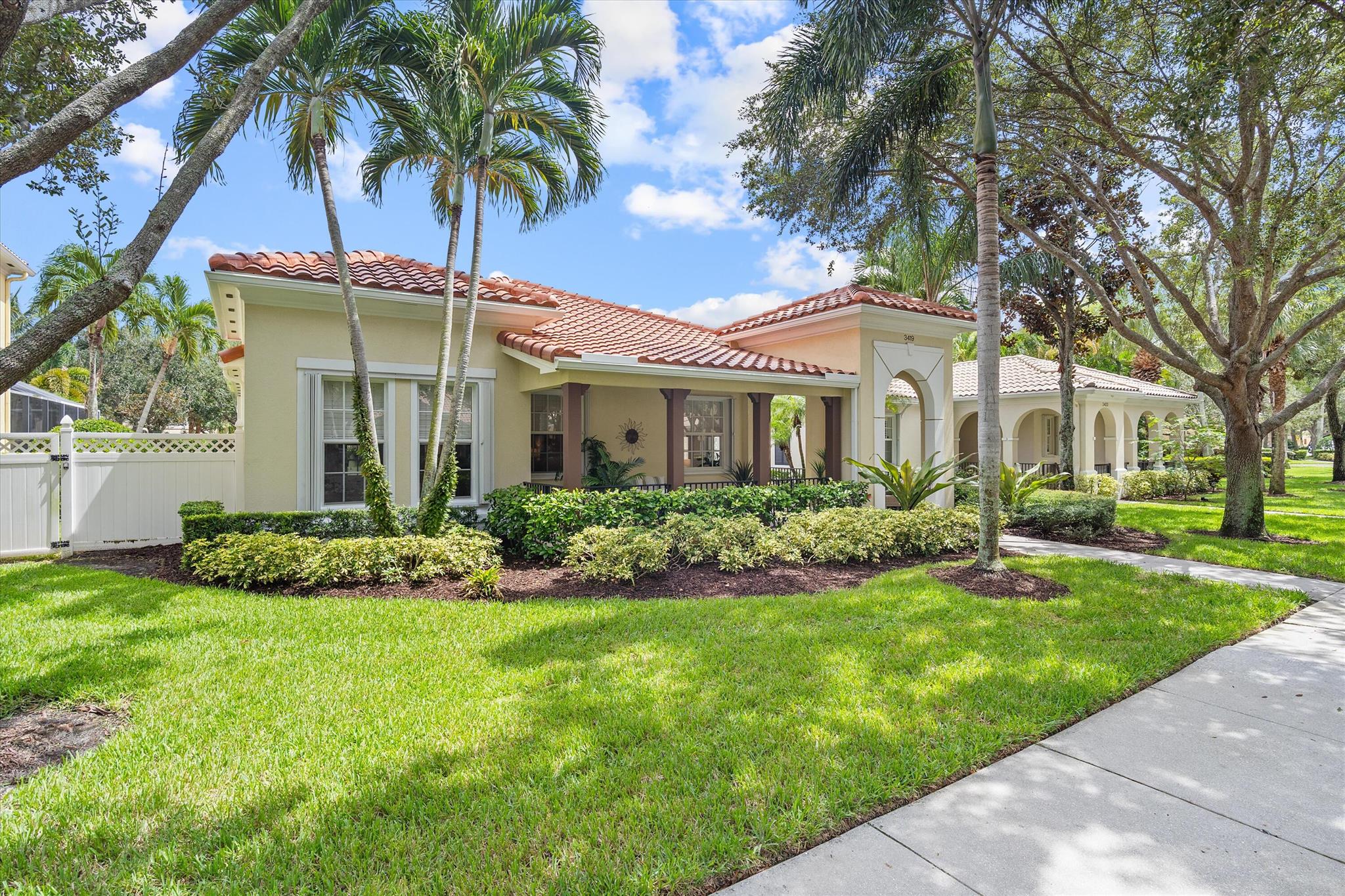 Welcome home to another Simmonds-Smith Signature Home! Step into this stunningly renovated property in the heart of Abacoa, one of Jupiter's most sought-after communities. Every detail has been thoughtfully updated, blending modern style with everyday comfort w/a sun filled open concept living & dining space, featuring a brand-new kitchen with custom cabinetry, quartz countertops & stainless steel appliances. Upgrades continue throughout with new flooring, designer fixtures, and spa-inspired bathrooms. Outside, enjoy an oversized private backyard perfect for relaxing and entertaining with a brand new fence, marble pavers, resurfaced pool w/beautiful new tile. Enjoy peace of mind with a 2025 roof & accordion shutters. Garage feels new with epoxy flooring & fresh paint. See it today!