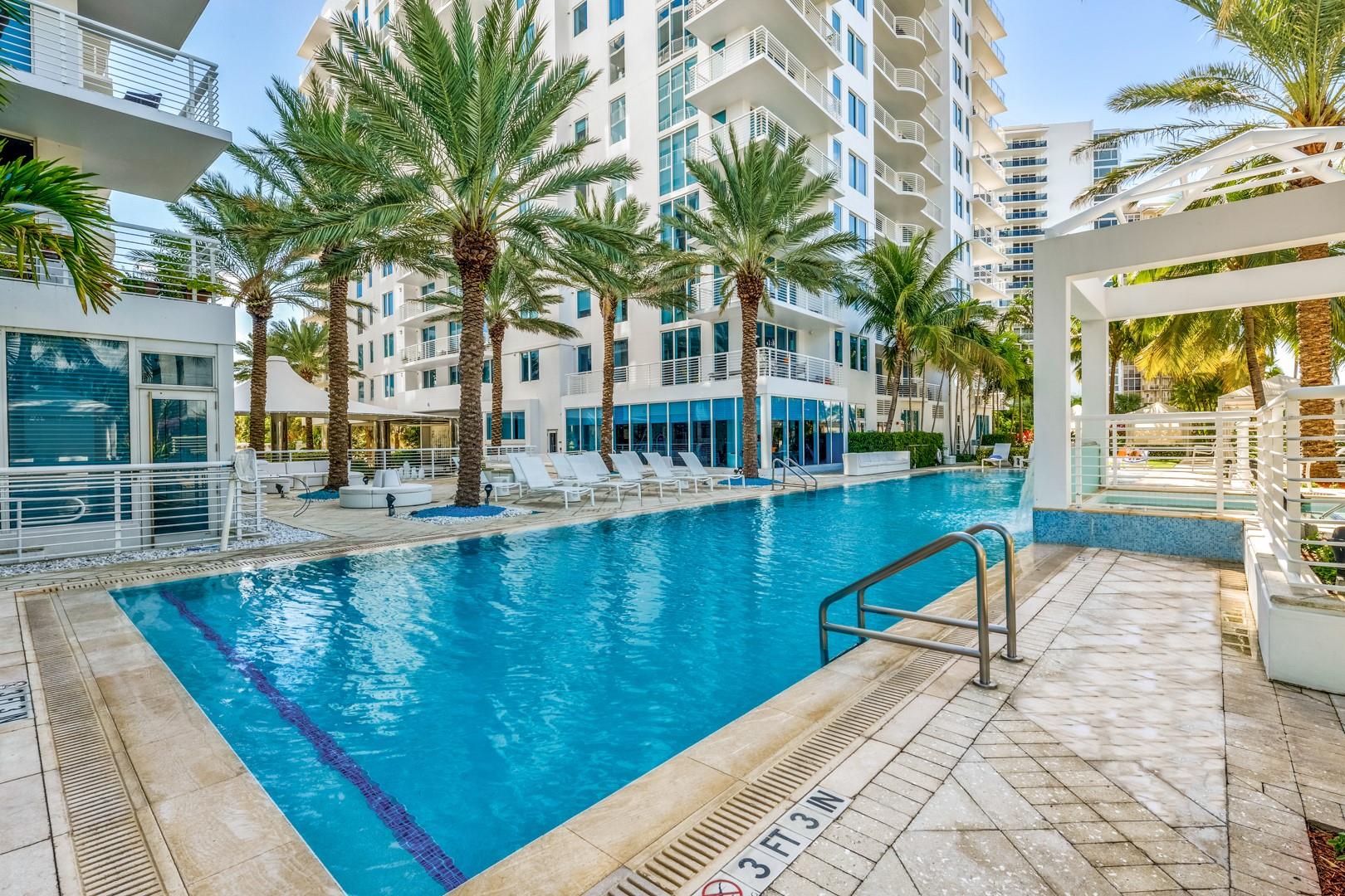 Originally the model suite, this ninth-floor corner residence has an open concept layout, blending the brand-new kitchen with the dining and living areas. Facing east, floor-to-ceiling windows flood the space with natural light and provide breathtaking direct ocean views, creating an ambiance of tranquility. In addition to 3 bedrooms & 3 full baths, there is a versatile room that can be utilized as a den, office or seating area to suit your own lifestyle. This home comes with 2 parking spaces and a storage unit. Renowned for its resort-style amenities, residents can indulge in a heated pool & spa area complete with cabanas. The state-of-the-art fitness center has steam and saunas. Design, stunning views and world-class amenities converge at Sapphire to define coastal living at its finest.