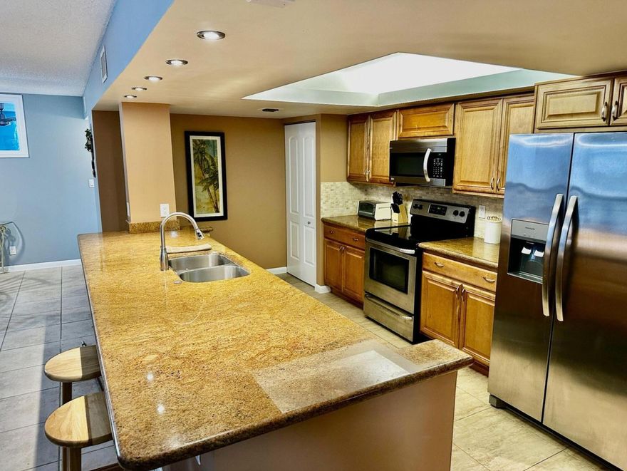 Fully furnished, spacious 2-bedroom, 2-bath condo with an open kitchen/living area and a utility room featuring a washer and dryer. Rent includes water, cable, and Wi-Fi. Enjoy breathtaking lake views from your screened-in balcony. Located in a prime location, just a short walk to shopping and minutes from the beach and downtown Delray! Annual, Seasonal, Short-term and Off-season rental available - 4 month minimum for seasonal, short-term and off-season.