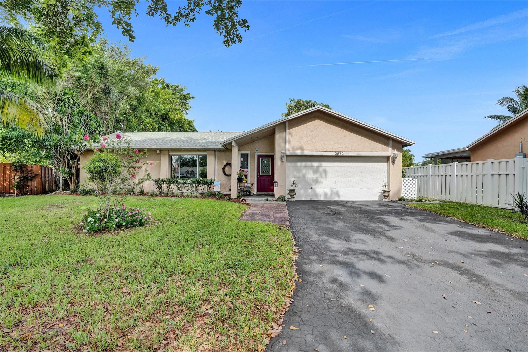Rarely available 3/2 pool home located on quiet cut de sac. Extra office off of primary bedroom. Open kitchen with pantry and breakfast bar. Pass thru counter to patio. Great for entertaining! Most rooms overlook beautiful screened pool area. Cabana bathroom. Split bedroom plan. Large room sizes. No HOA!! New Roof (2024) New A/C (2023). Hurricane shutters throughout. Large, private backyard. Walking distance to the Walk! Make an appointment today before it's gone!