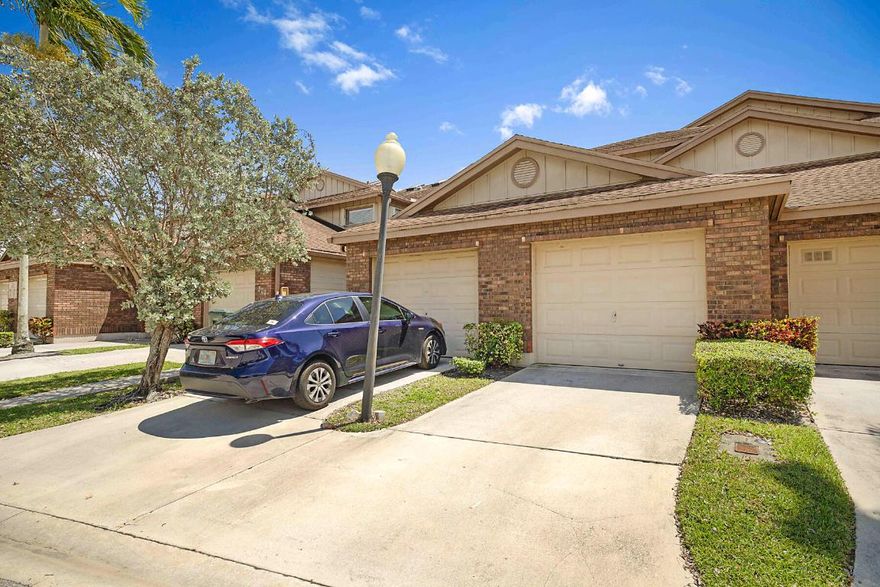 2 Bed/2 Bath  condo in the highly desirable developent of River Bridge. Open floor plan with Serene lake views.  Located directly across from the private Crosswinds residents-only pool,  Manned-gated community with resort style amenities, Maintenance fees include access to 3 pools, spa, 6 lighted Tennis courts, basketball, pickle ball, billiard room, gym, playground, Performance Center, Cable and internet included. Close to PBI Airport, shopping, beaches, dining & tons of recreational options including Okeeheelee Park with its public golf course, walking trails, bmx park, world class water skiing & the Tiger Shark Water Park.