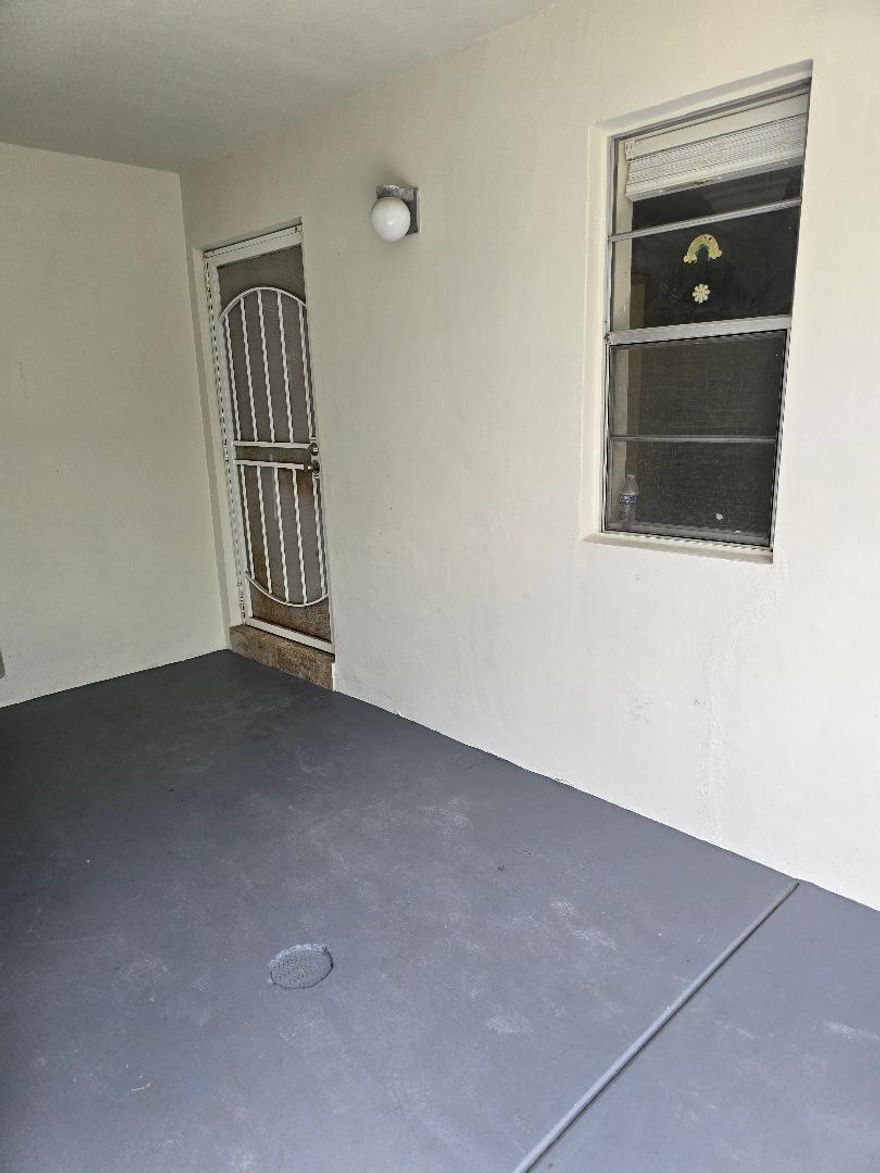 First floor end unit right next to the laundry room. New HVAC with 10 year warranty. Newly painted and ceramic tiles throughout. New refrigerator and dishwasher. New plumbing.  Clubhouse and pool. Close to shopping and hospital. 2 bedrooms and 2 full baths. Lots of space in this condo.