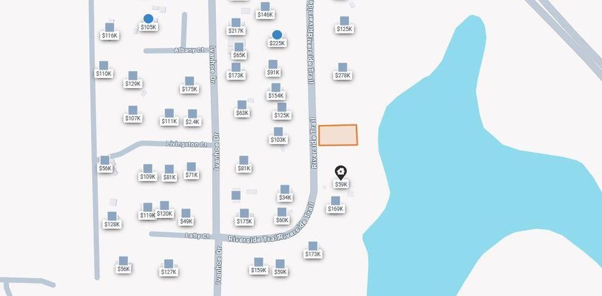 Affordable 0.23 Acres vacant lot zoned R-2, located in Satsuma, FL, to build your dream home or place a mobile home on. Enjoy country living close to Lake George while also being just a short drive to Gainesville.