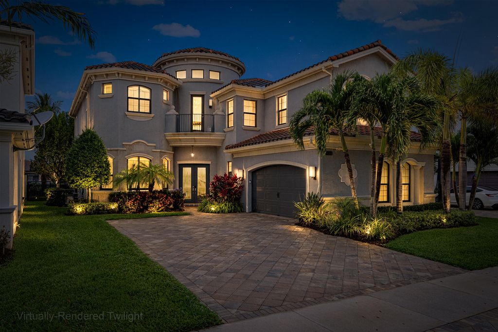 Photo of 9741 Vitrail Lane, Delray Beach, FL 33446 (MLS # B26004979)