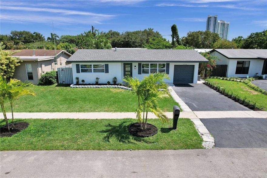 Introducing this beautifully renovated 3-bedroom, 2-bath home that boasts a stunning blend of modern upgrades and timeless charm. Step inside and be captivated by the exquisite attention to detail throughout. The spacious kitchen has been transformed with new flooring, quartz countertops, and top-of-the-line stainless steel appliances.The open concept design seamlessly connects the kitchen to the inviting living area, making it perfect for entertaining guests or spending quality time with family. The abundance of natural light fills the space, highlighting the fresh paint and stylish fixtures.With its remarkable upgrades, including the stunning kitchen, new roof, and luxurious bathrooms, this home offers the perfect combination of comfort, style, and functionality.