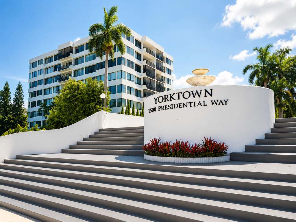 Photo of 1500 Presidential Way #704, West Palm Beach, FL 33401 (MLS # B26043720)
