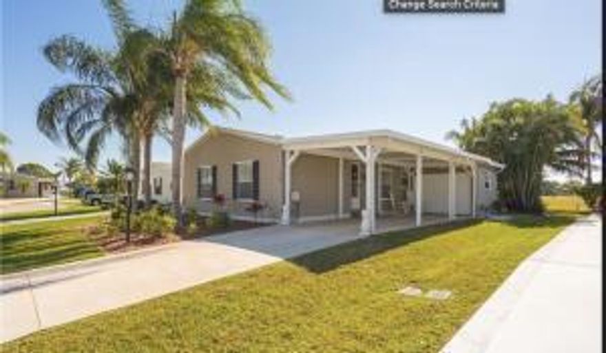 Enjoy every day in desirable adult community.Savanna Club features resort amenities. Savanna Club offers 3 pools, Theater, Tennise,Golf Course, Gyms, this home is closed to shopping & hospital. 2-bedroom 2 bath, spit plan., roof is 2 years old, air conditioning and water heater are new two. Laminated flooring,updated hurricane carport. Wash & Dryer are inside. Motivated Seller