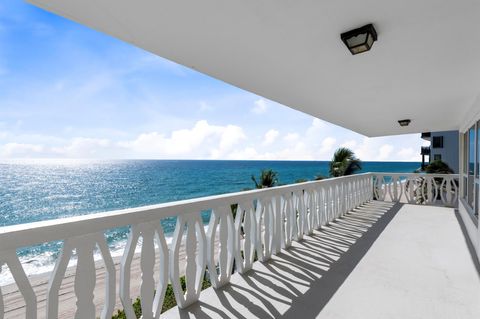 A home in Hillsboro Beach