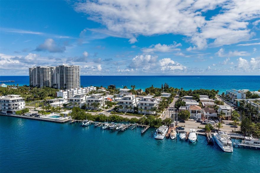 Newly built four-story single-family residence one block from the beach, offering a blend of modern design, privacy, and private boating. Ideally located close to restaurants and Hollywood’s Broadwalk, the home includes a 55-ft boat slip with a new 24,000lb lift, providing effortless water access. Designed for comfort and durability, the residence features impact windows and doors throughout, a full-home generator, and a private elevator servicing all levels. Expansive views are enjoyed throughout the home, while an air conditioned two-car garage with a lift adds flexibility and storage. The rooftop terrace serves as a true extension of the living space, with an outdoor kitchen, jacuzzi, and covered overhang—ideal for entertaining or relaxing while enjoying ocean breezes and city views.