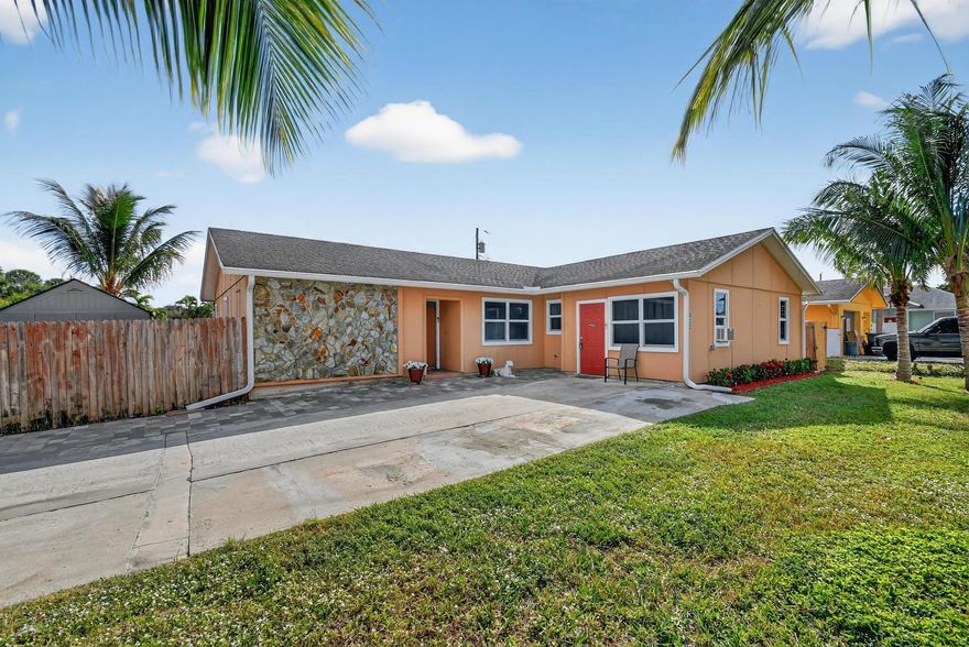 *Just Listed* Welcome to your private piece of Florida paradise! Pool home on a desirable corner lot in a great location. Mature palm trees in front & back yard. Fully fenced in back yard. Walking distance to top rated Meadow Park Elementary School and The National Croquet Center. Minutes away from the Intracoastal Waterway & public beaches, A1A, I-95, PBIA Airport, Downtown West Palm, City Place, Clematis Street, the NORA District, Palm Beach Outlets, Shopping, Dining, Night Life, Golf, Antique Row, Museums, Palm Beach Atlantic University, Dreher Park, Palm Beach Zoo, and so much more! No HOA fees or rules.
