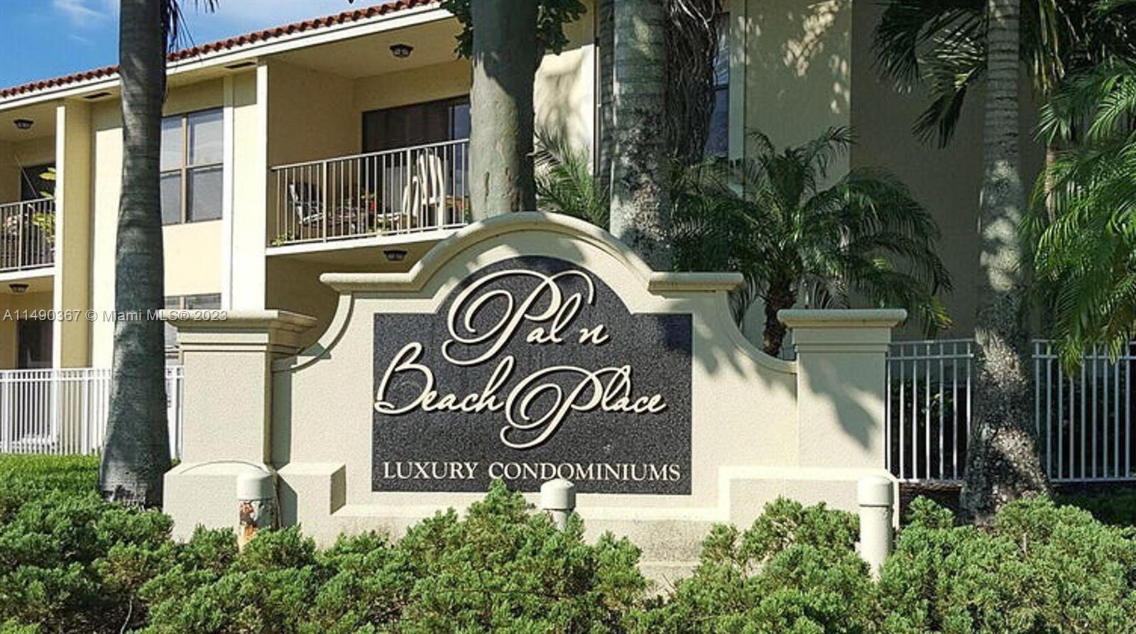 PALM BEACH PLACE CONDO - Residential Lease