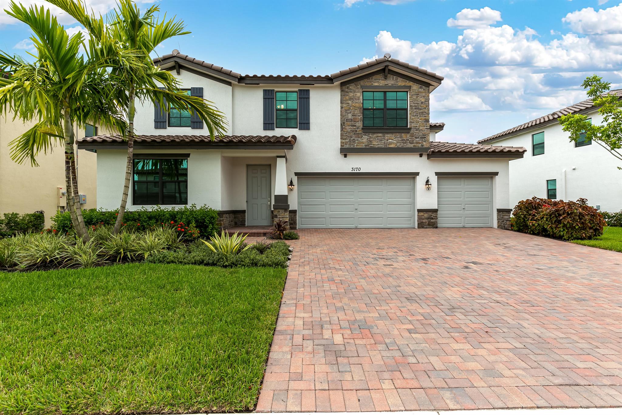 BRAND NEW- BE THE FIRST TO LIVE IN THIS WATERFRONT HOME! The community is gated with fabulous amenities, including a resort style pool, full gym, and a playground.Quartz counters, covered patio, very nice sized bedrooms, oversized 3 car garage, lakefront with a spansive water view.